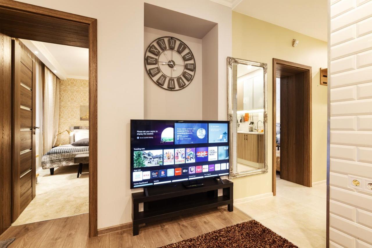 Parkcosylux Two Bedrooms Apart Free Parking Riga Exterior foto